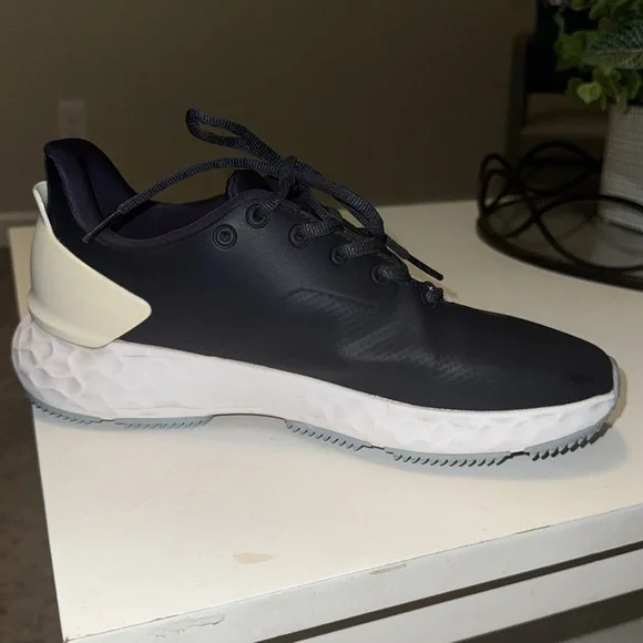 G/Fore Mens MG4+ Spikeless Golf Shoes Blue Leather G4MF20EF26 Mens Size 8.5 - Picture 3 of 6